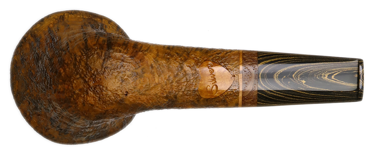 Silver Gray Sandblasted Dublin Hawkbill with Lacewood