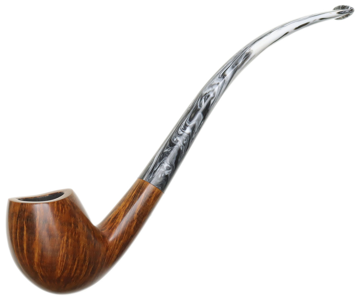 Silver Gray Smooth Oval Derby