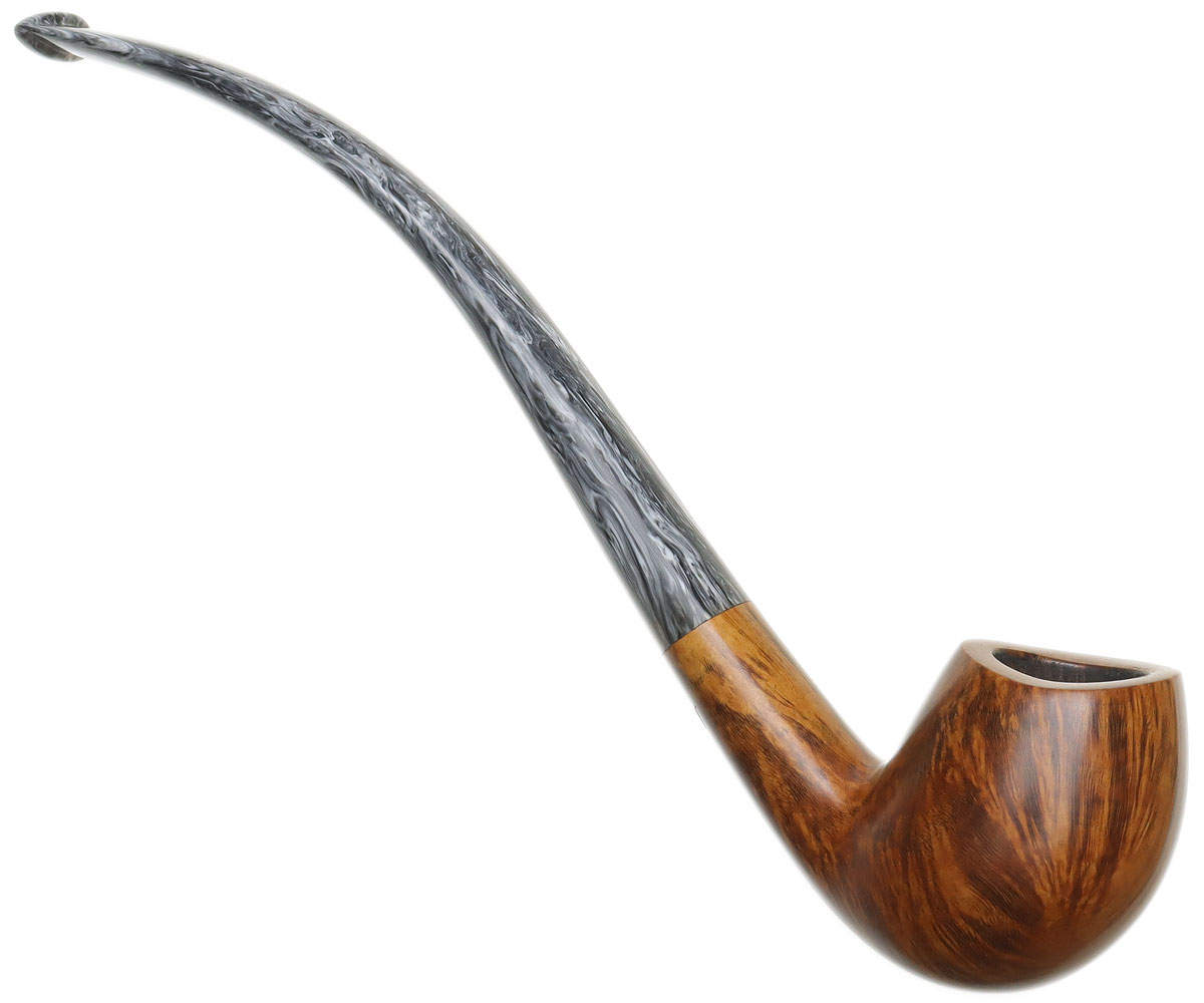 Silver Gray Smooth Oval Derby