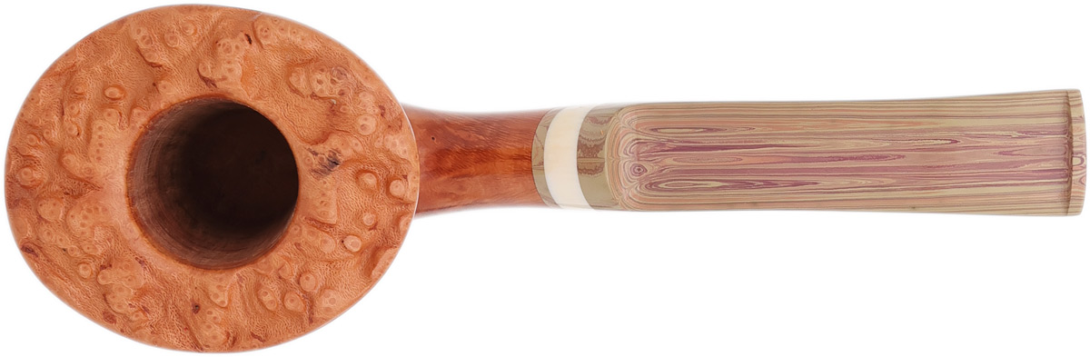 Silver Gray Smooth Bent Dublin Sitter with Mammoth (2024)