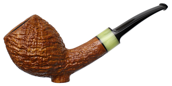 Ryan Alden Sandblasted Cutty Sitter with Bakelite (King of Clubs)