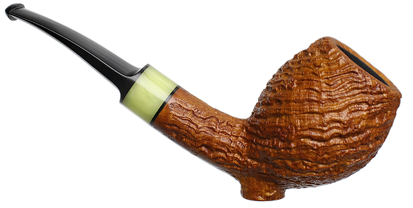Ryan Alden Sandblasted Cutty Sitter with Bakelite (King of Clubs)