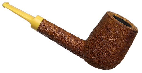 Ryan Alden Sandblasted Billiard with Bakelite (Queen of Hearts)