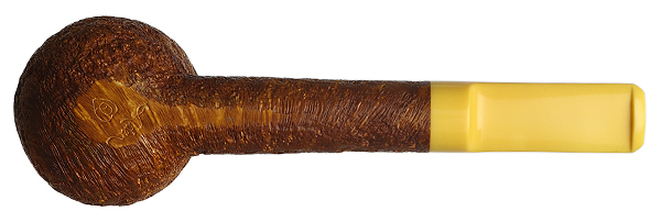 Ryan Alden Sandblasted Billiard with Bakelite (Queen of Hearts)
