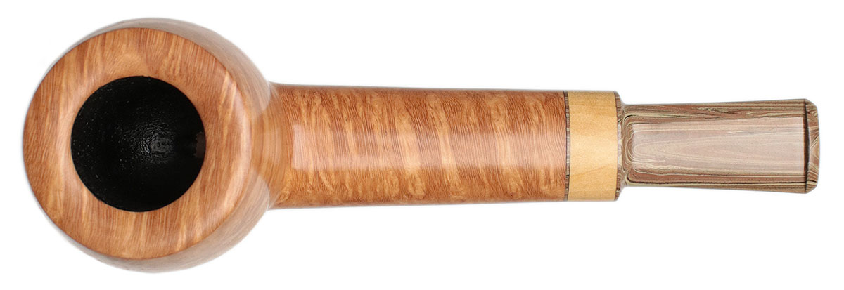 Ryan Alden Smooth Long Shank Pot with Boxwood (Ace of Spades)