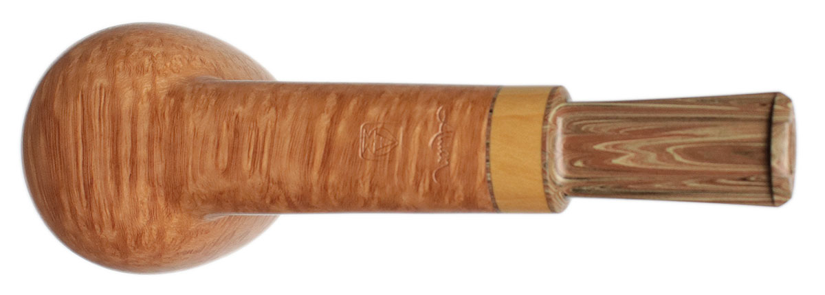 Ryan Alden Smooth Long Shank Pot with Boxwood (Ace of Spades)