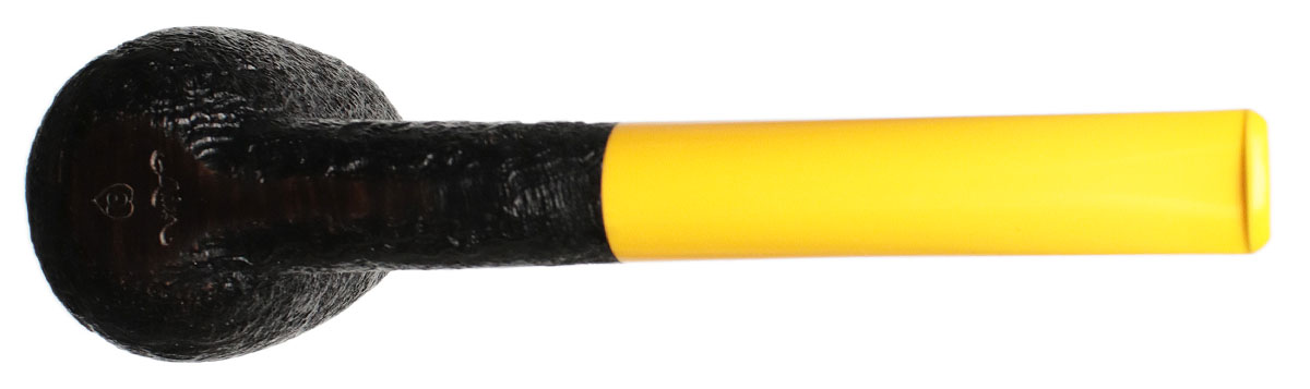 Ryan Alden Sandblasted Billiard with Bakelite (Queen of Hearts)