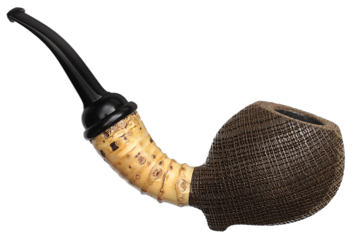 Ryan Alden Sandblasted Morta Fig with Bamboo (King of Clubs)