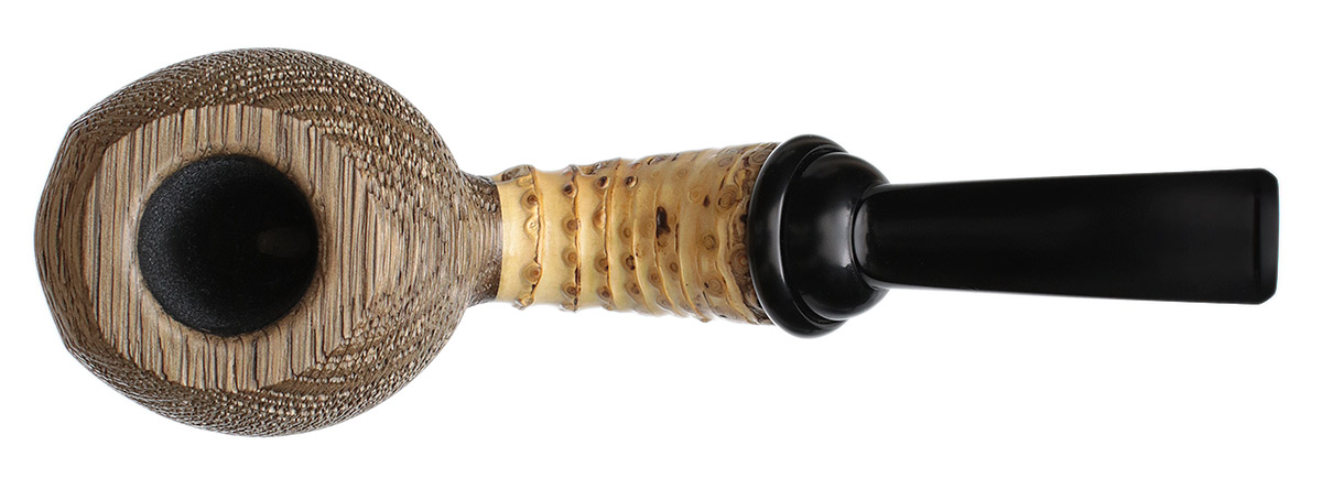 Ryan Alden Sandblasted Morta Fig with Bamboo (King of Clubs)