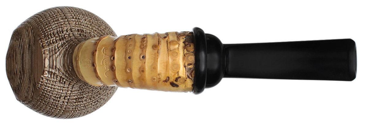 Ryan Alden Sandblasted Morta Fig with Bamboo (King of Clubs)
