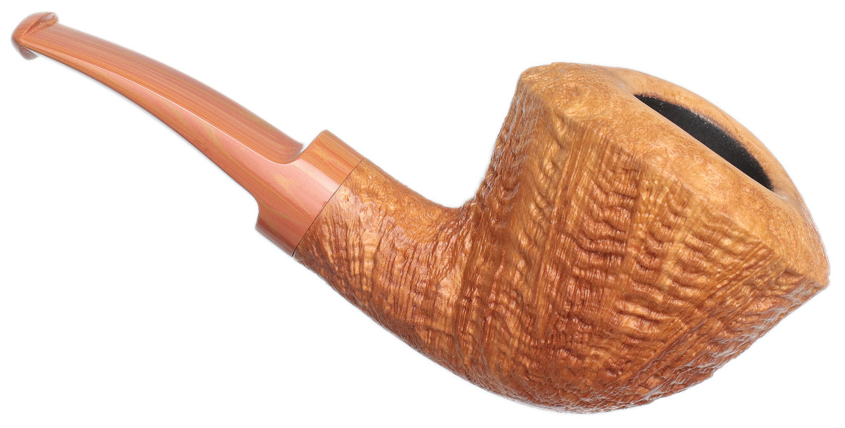 Ryan Alden Sandblasted Nosewarmer Bent Dublin (Queen of Hearts)