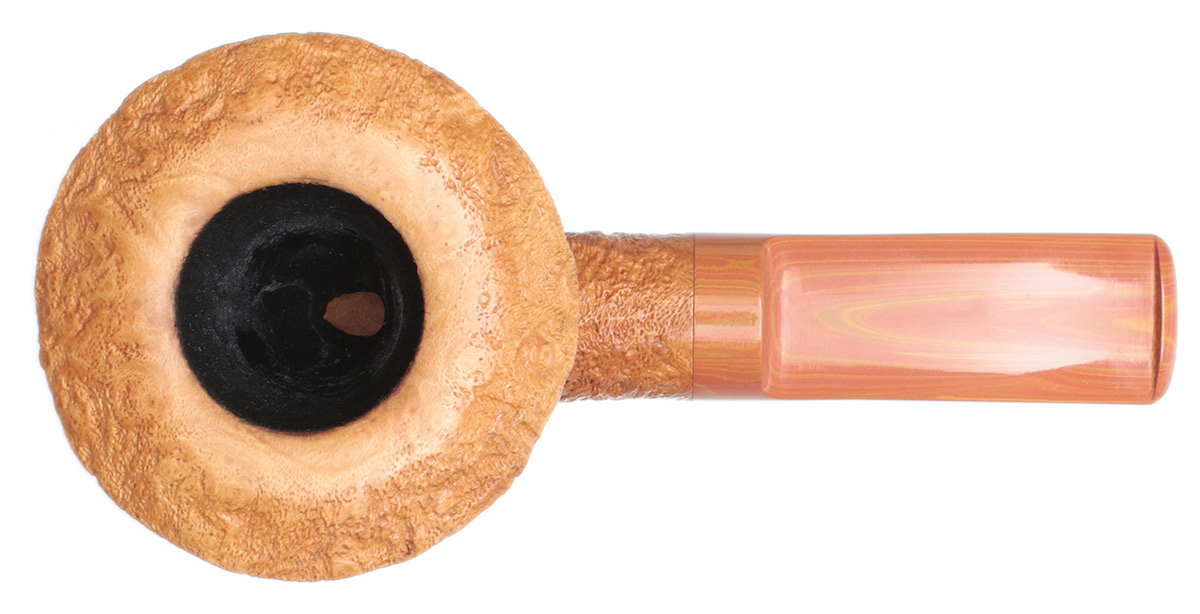 Ryan Alden Sandblasted Nosewarmer Bent Dublin (Queen of Hearts)