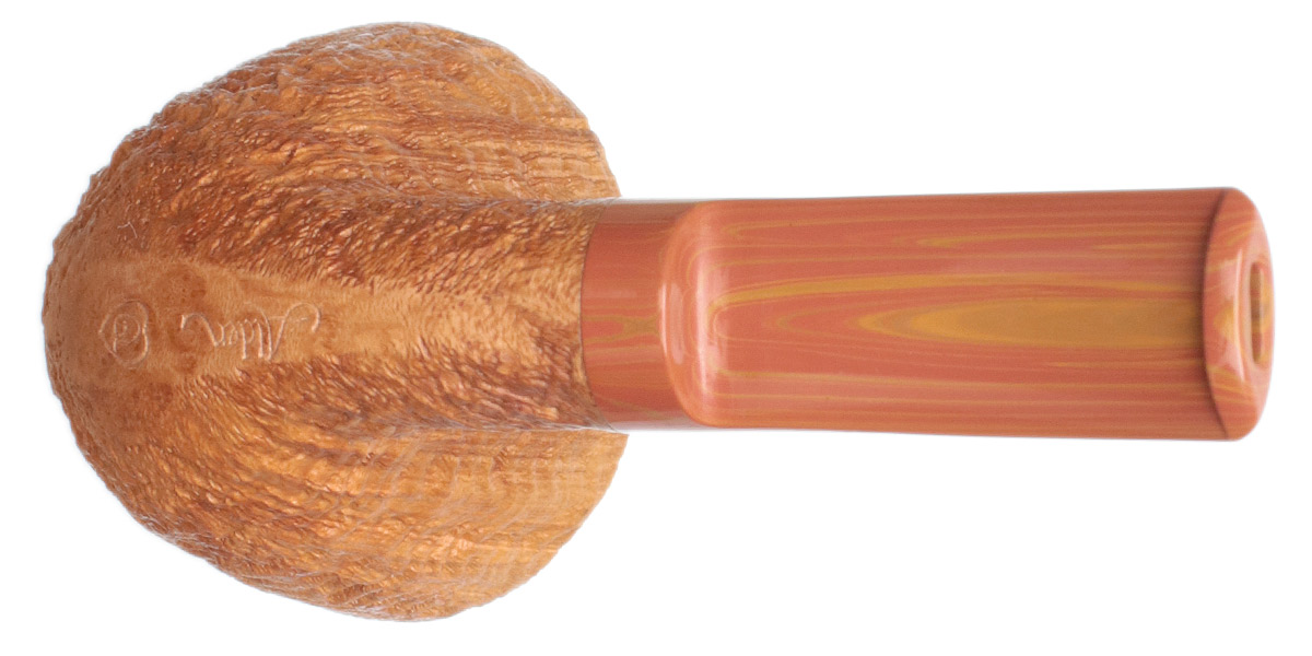 Ryan Alden Sandblasted Nosewarmer Bent Dublin (Queen of Hearts)