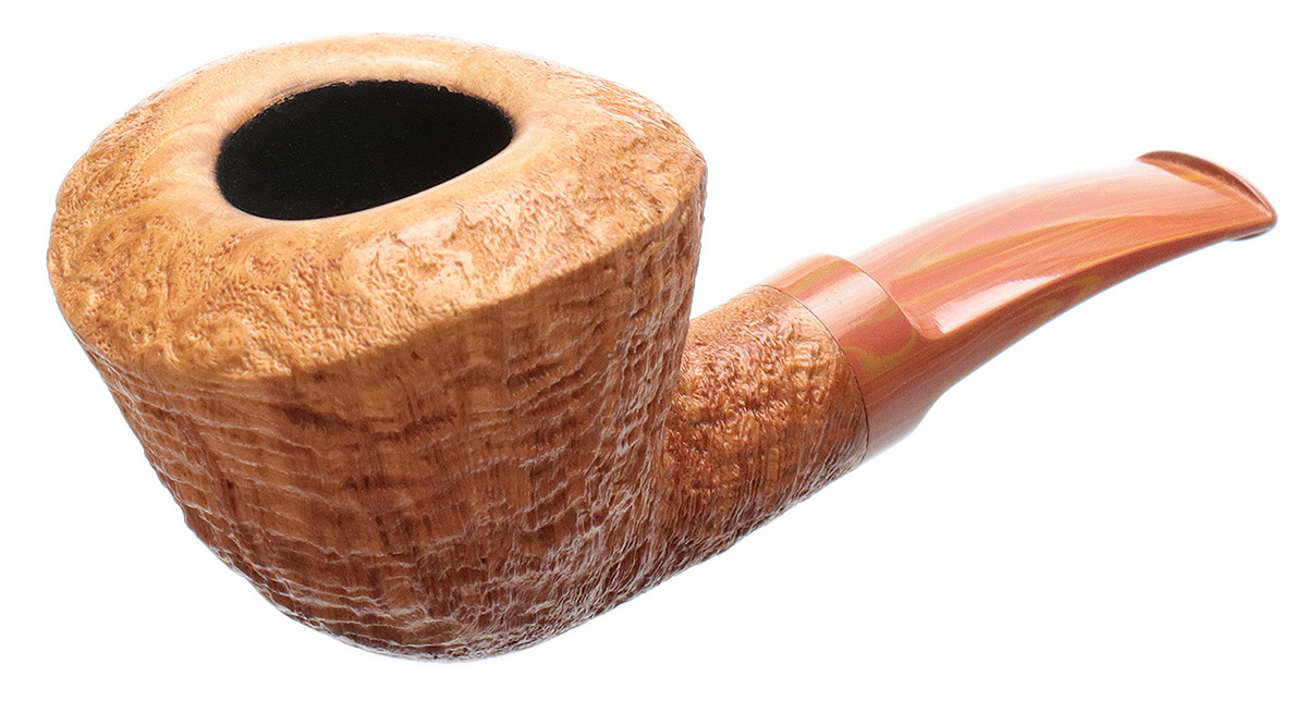 Ryan Alden Sandblasted Nosewarmer Bent Dublin (Queen of Hearts)