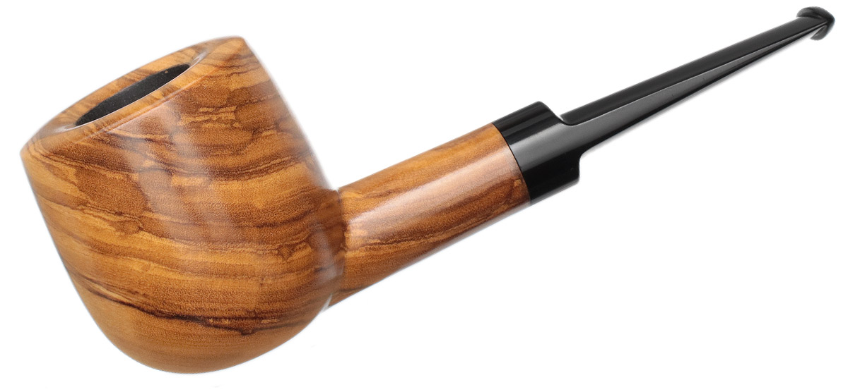 Ryan Alden Smooth Olivewood Pot (Jack of Diamonds)