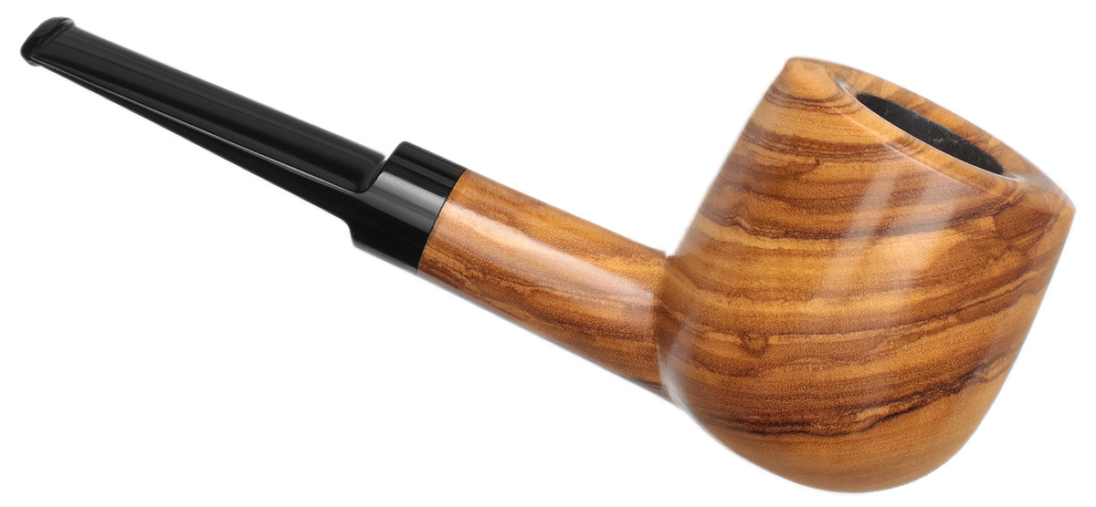Ryan Alden Smooth Olivewood Pot (Jack of Diamonds)