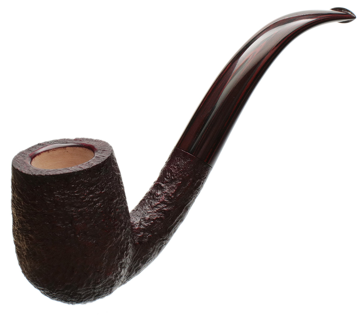 Ryan Alden Sandblasted Bent Billiard (King of Clubs)