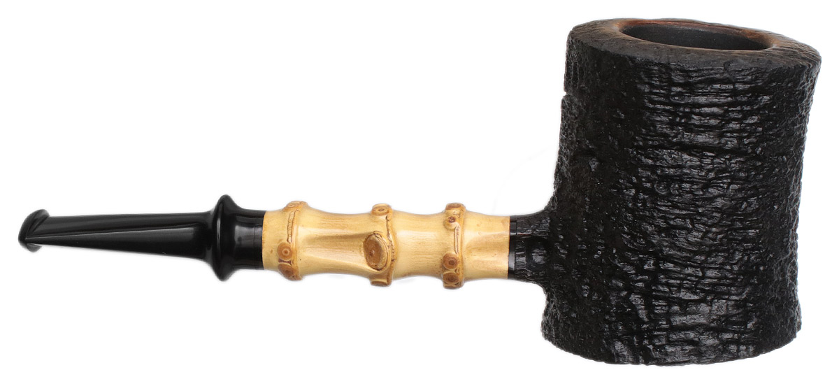 Ryan Alden Sandblasted Poker with Bamboo (King of Clubs)