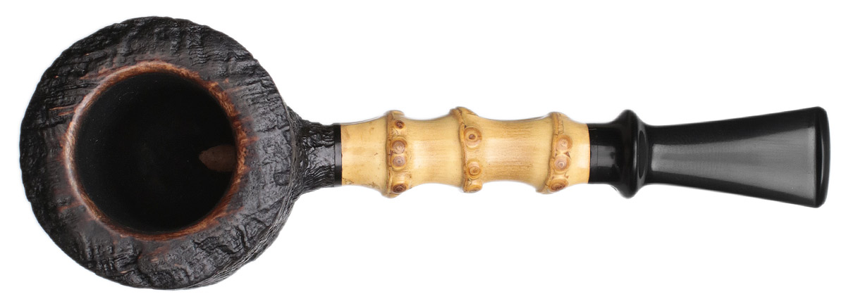 Ryan Alden Sandblasted Poker with Bamboo (King of Clubs)