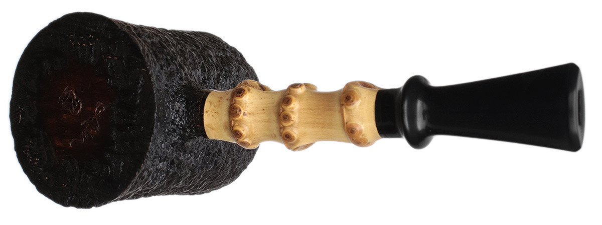Ryan Alden Sandblasted Poker with Bamboo (King of Clubs)