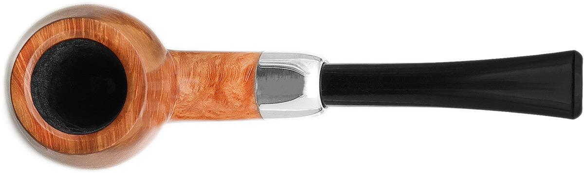 Ryan Alden Smooth Natural Bent Billiard with Silver (King of Clubs)
