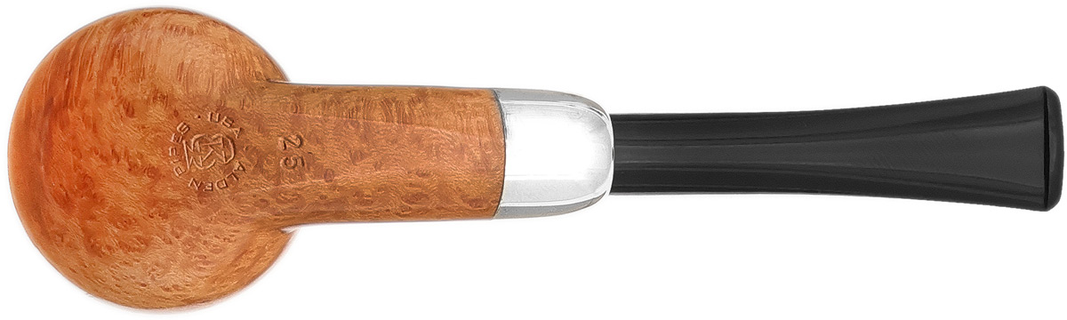 Ryan Alden Smooth Natural Bent Billiard with Silver (King of Clubs)