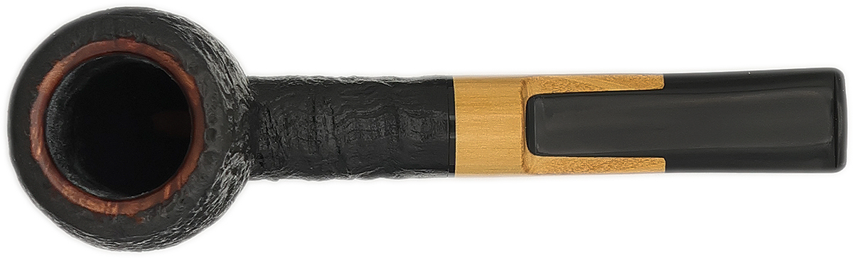 Ryan Alden Sandblasted Billiard with Boxwood (Jack of Diamonds)