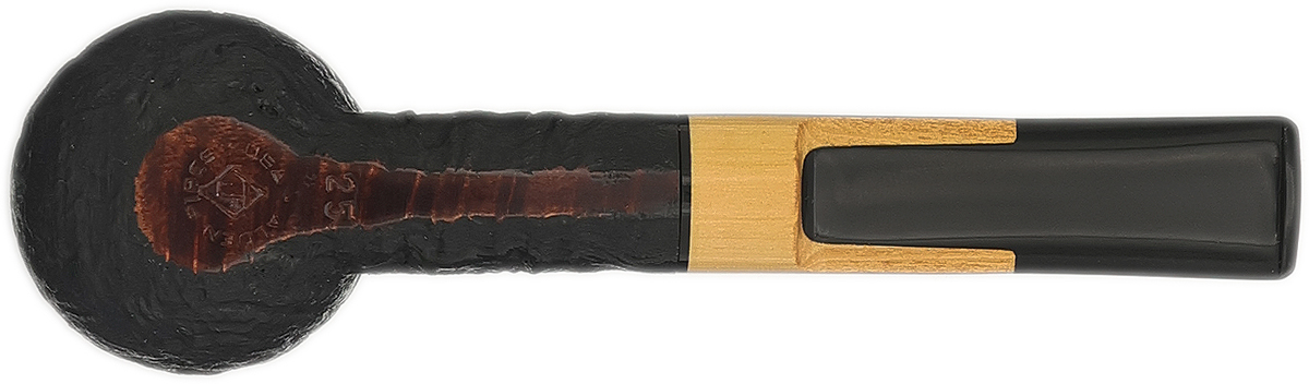 Ryan Alden Sandblasted Billiard with Boxwood (Jack of Diamonds)