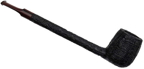 G. Penzo Sandblasted Strawberry Wood Pencil Shank Lovat (Shell) (2A)