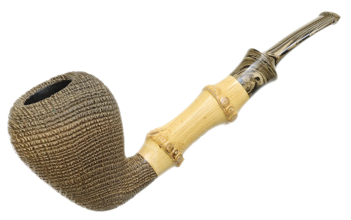 G. Penzo Sandblasted Morta Pear with Bamboo (Shell) (A)