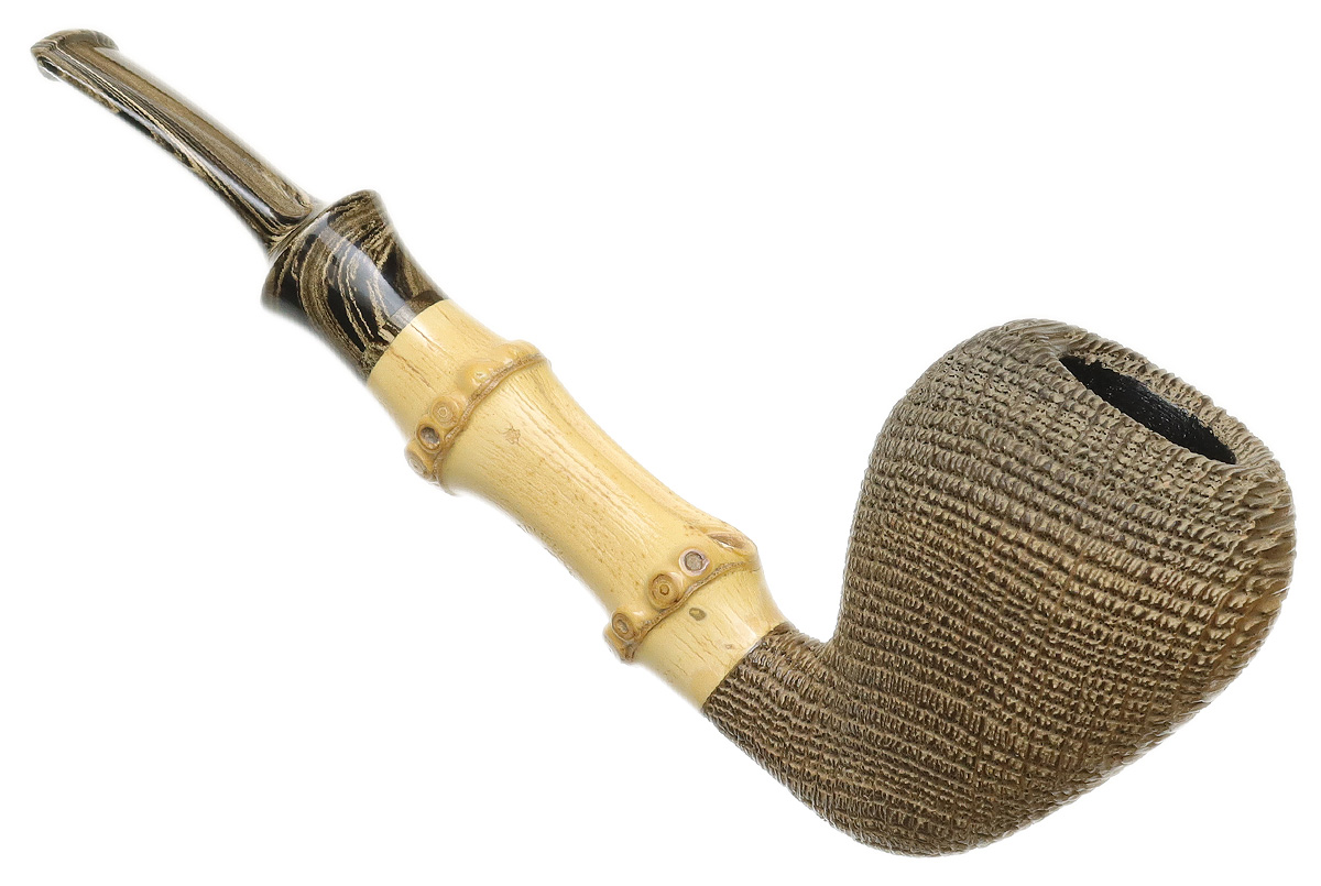 G. Penzo Sandblasted Morta Pear with Bamboo (Shell) (A)