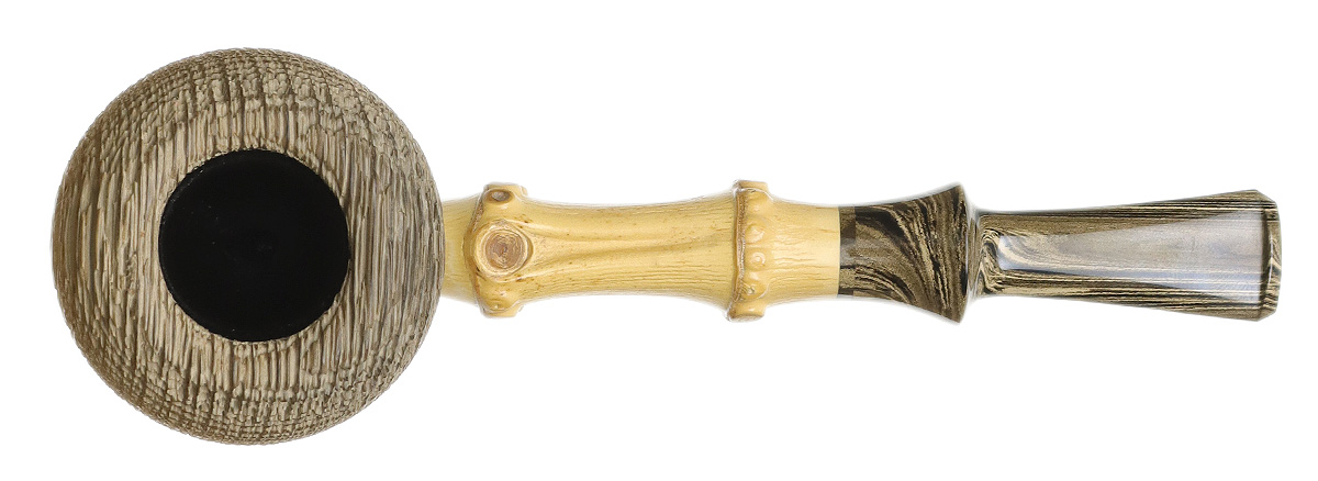 G. Penzo Sandblasted Morta Pear with Bamboo (Shell) (A)