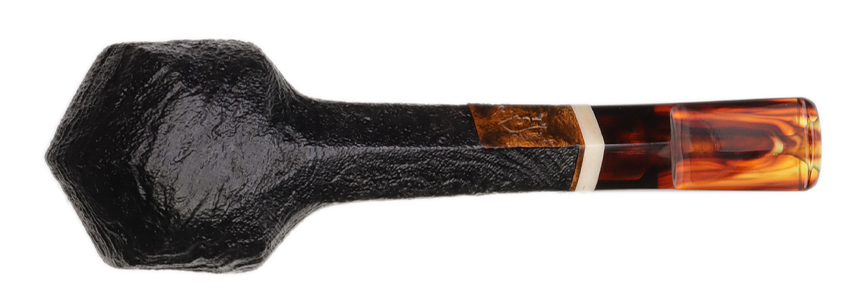 Henri Sorensen Sandblasted Paneled Apple with Camel Bone
