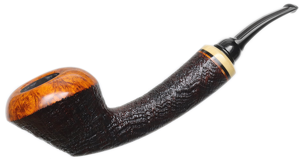 Henri Sorensen Partially Sandblasted Acorn with Boxwood