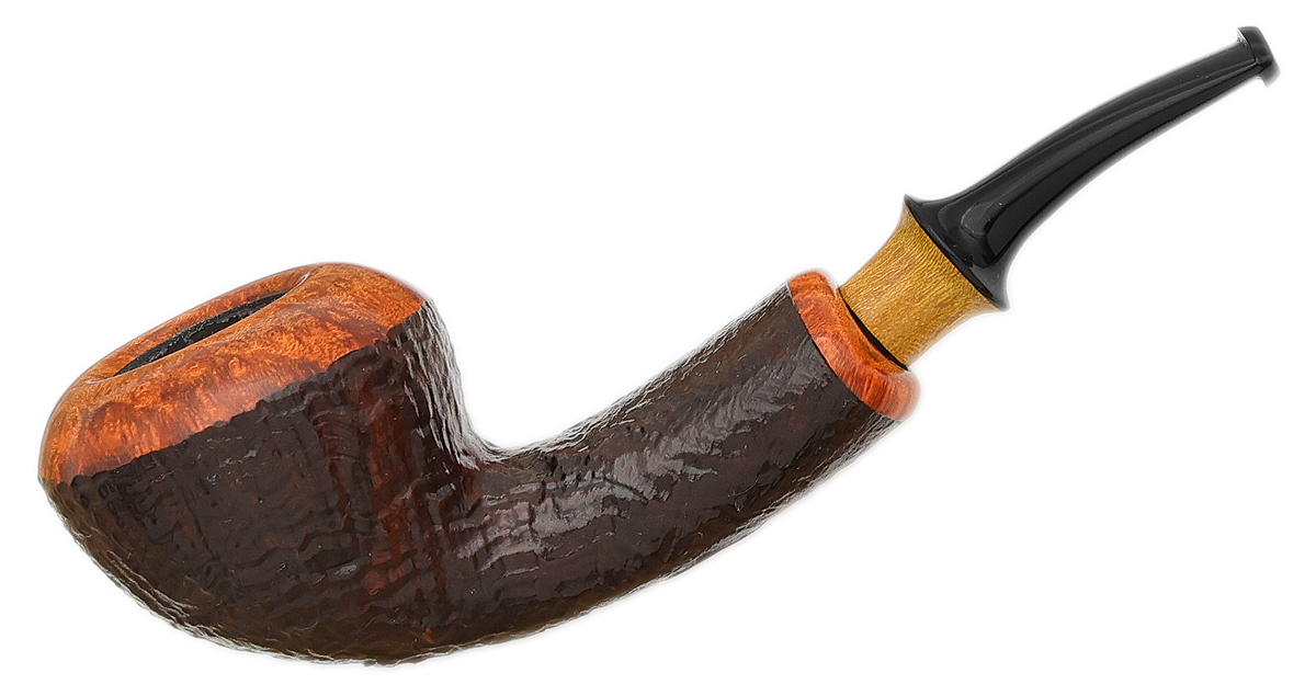 sorensen tobacco as Sandblasted Bent Apple Pipe Pipe Henri Sorensen Apple Rusticated