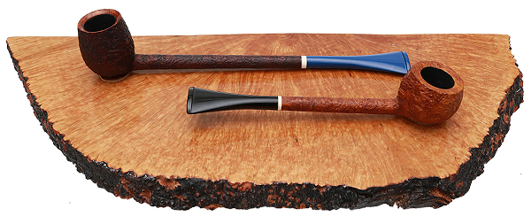 Scottie Piersel 2 Pipe Set with Magnetic Briar Stand