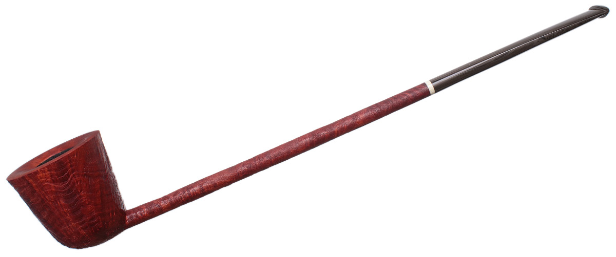 Scottie Piersel Partially Sandblasted Magnum Pencil Shank Dublin with Ivorite
