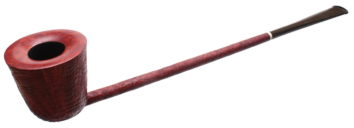 Scottie Piersel Partially Sandblasted Magnum Pencil Shank Dublin with Ivorite