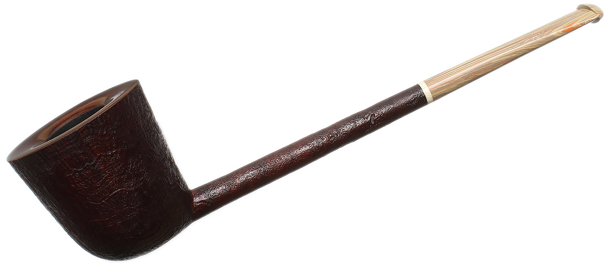 Scottie Piersel Partially Sandblasted Pencil Shank Dublin with Ivorite