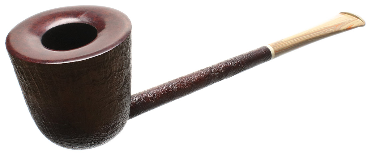 Scottie Piersel Partially Sandblasted Pencil Shank Dublin with Ivorite