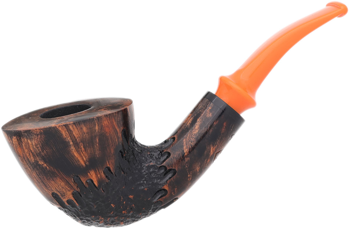 Pipe of the Year 2025 Black Grain Partially Rusticated | Daily Reader