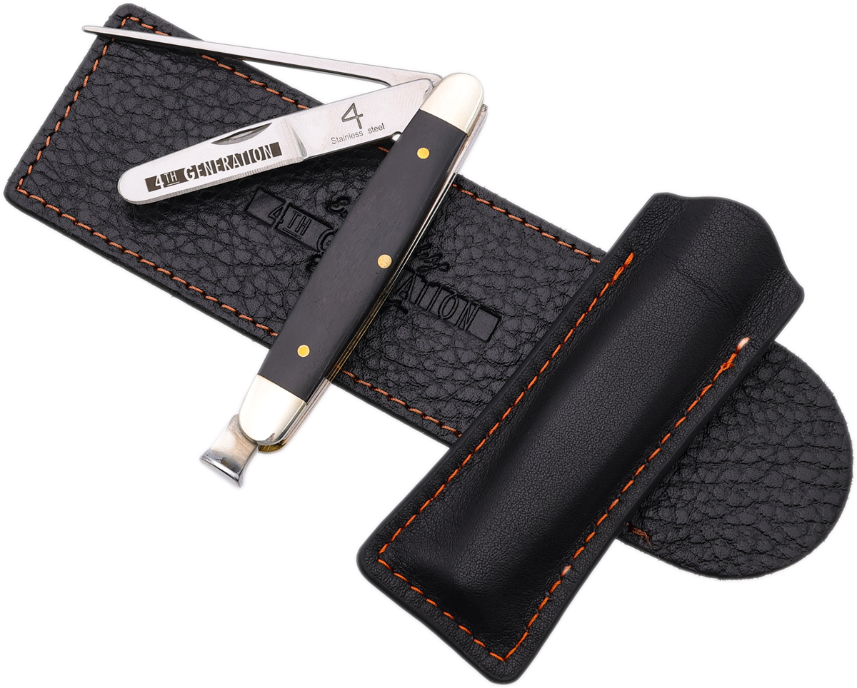 Erik Stokkebye 4th Generation Sandblasted Billiard Gift Set (Nuttens)