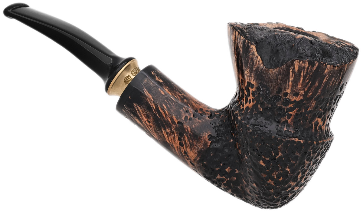 Erik Stokkebye 4th Generation Frihand Black Grain Partially Sandblasted (C)