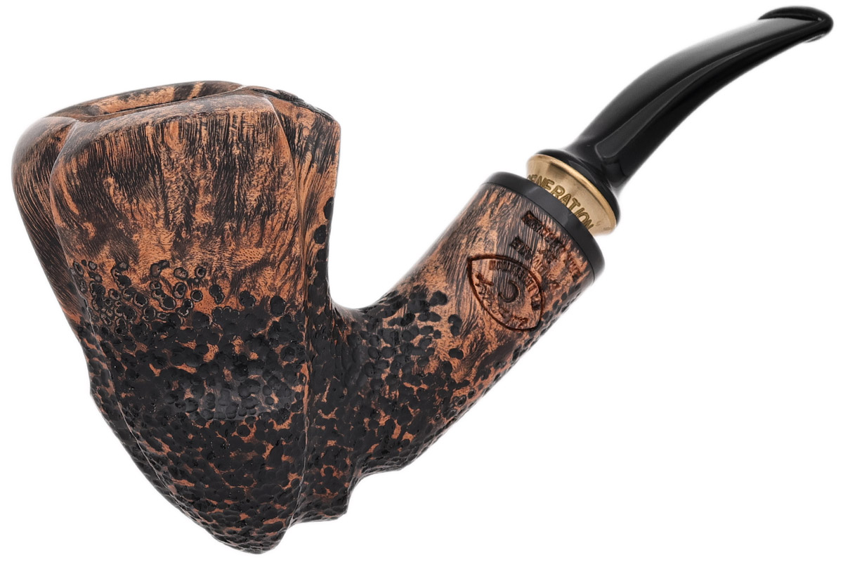 Erik Stokkebye 4th Generation Frihand Black Grain Partially Sandblasted (C)