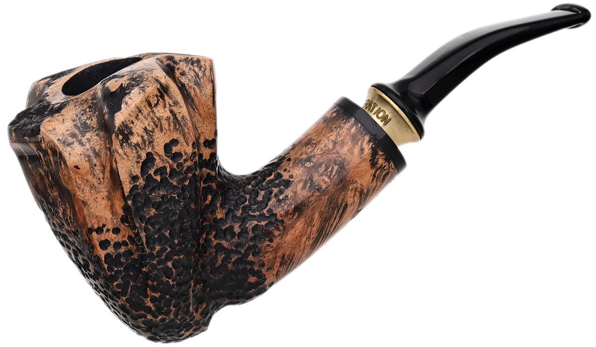 Erik Stokkebye 4th Generation Frihand Black Grain Partially Sandblasted (C)