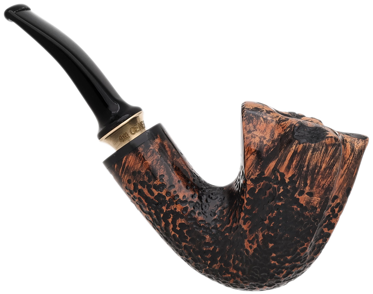Erik Stokkebye 4th Generation Frihand Black Grain Partially Rusticated (C)