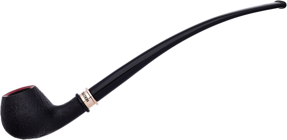 Churchwarden Sandblasted (F5) Tobacco Pipe