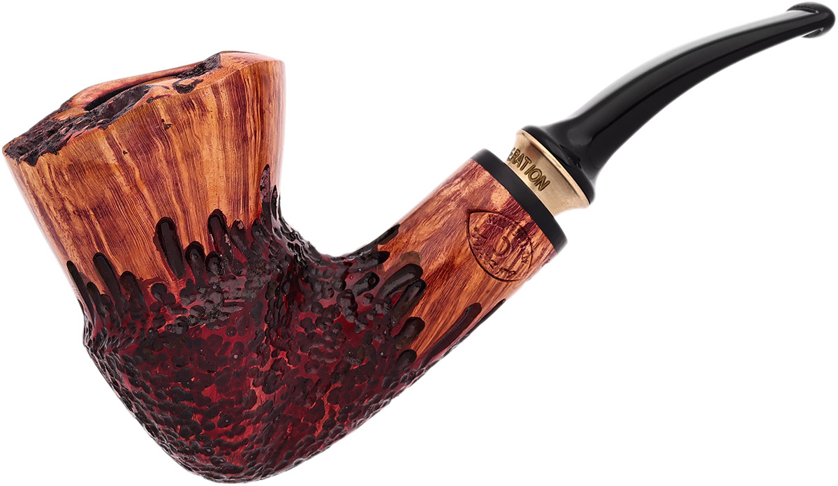 Erik Stokkebye 4th Generation Frihand Matte Brown Partially Rusticated (C)