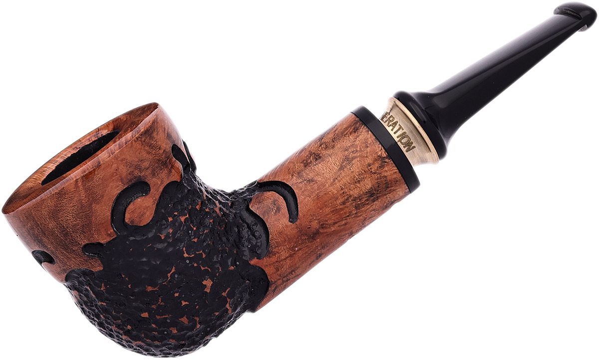 埃里克·斯托克比4代 Black Grain Partially Rusticated 都柏林斗 (C)