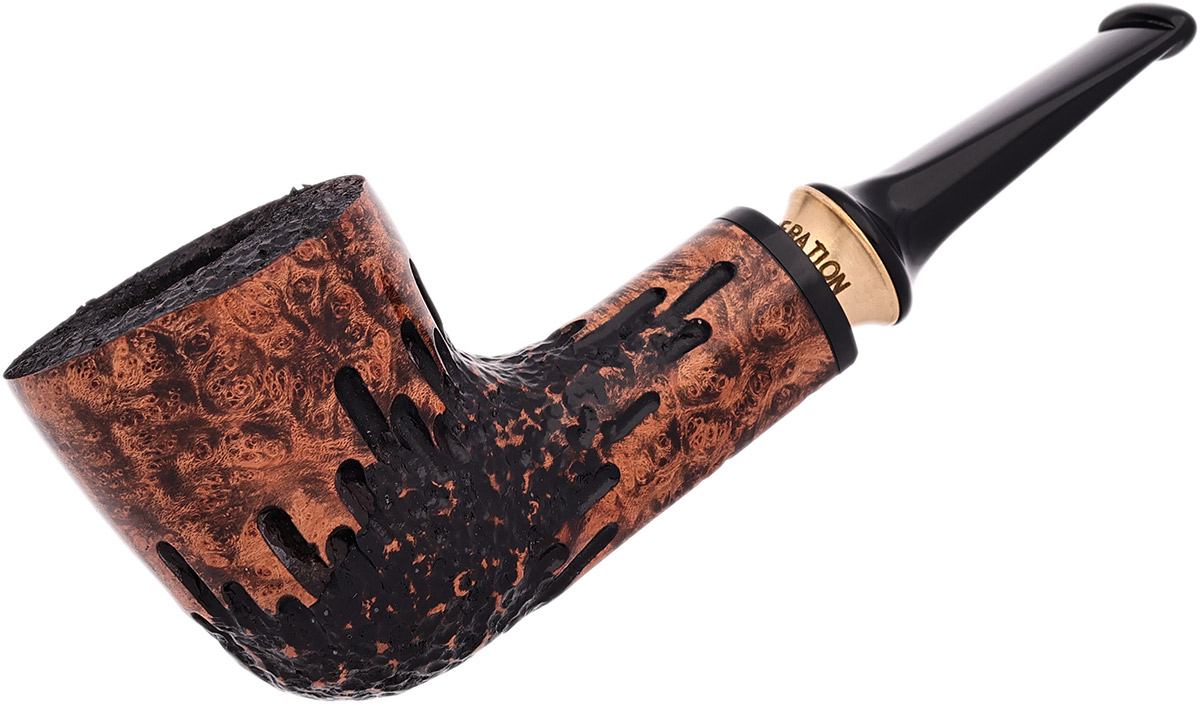 Erik Stokkebye 4th Generation Black Grain Partially Rusticated Dublin (C)